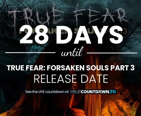 2024 TRUE FEAR PART 3 RELEASE DATE :: True Fear: .